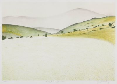 FIELDS, HILLS AND MOUNTAINS by James McCreary  at deVeres Auctions