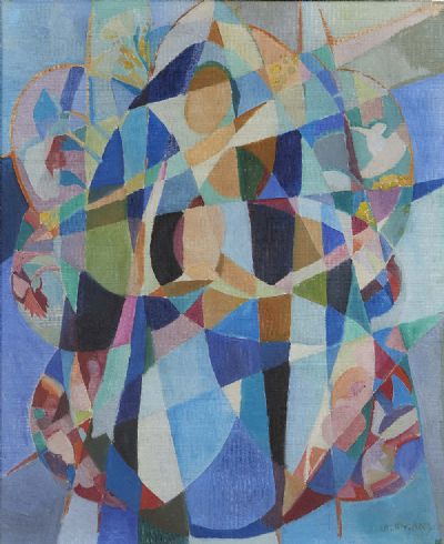 ABSTRACT COMPOSITION by Father Jack P. Hanlon sold for €2,600 at deVeres Auctions