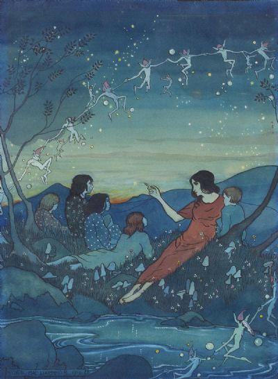 OIDHCHEANNA SIDHE – FAIRY NIGHTS by Micheal Macliammoir sold for €1,500 at deVeres Auctions