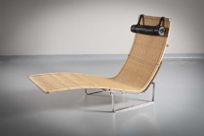 THE MODEL PK24 HAMMOCK CHAIR, by POUL KJÆRHOLM,  at deVeres Auctions