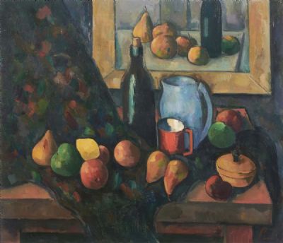 STILL LIFE & STILL LIFE by Peter Collis sold for €4,400 at deVeres Auctions