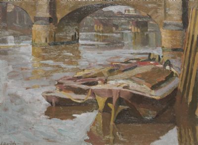 LONDON ARCHES by William John Leech sold for €10,500 at deVeres Auctions