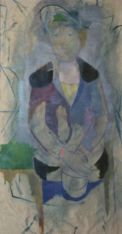 STUDY OF A FIGURE by Stella Steyn sold for €600 at deVeres Auctions
