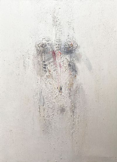 NO.24, WOMAN by Louis le Brocquy sold for €25,500 at deVeres Auctions