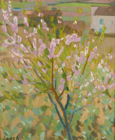 CHERRY BLOSSOM by William John Leech sold for €13,000 at deVeres Auctions