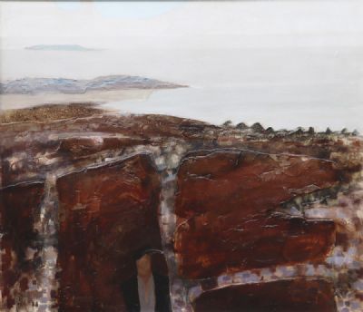ROCKY LANDSCAPE by Arthur Armstrong  at deVeres Auctions