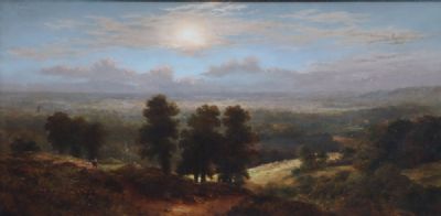 LANDSCAPE SCENE by James Brennan sold for €1,700 at deVeres Auctions