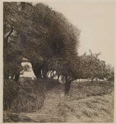 SENTIER À TRAVERS LES ARBRES by Roderic O'Conor sold for €1,400 at deVeres Auctions