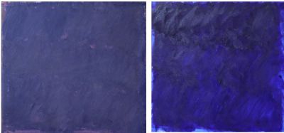 PURPLE BLUES (2) by Michael Coleman  at deVeres Auctions