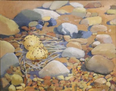OYSTER CATCHER EGGS by Rose Connelly  at deVeres Auctions