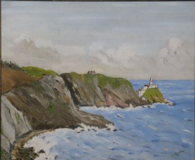 THE LIGHTHOUSE, HOWTH by Doreen Squires  at deVeres Auctions