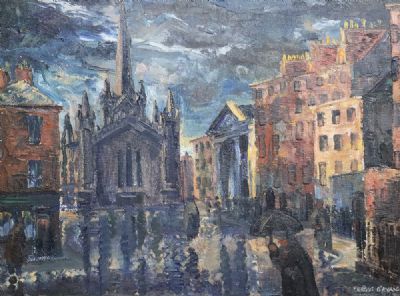 ST. PATRICKS CATHEDERAL by Fergus O'Ryan  at deVeres Auctions