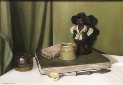 THE BRASS SPOON by Maura Taylor Buckley sold for €450 at deVeres Auctions