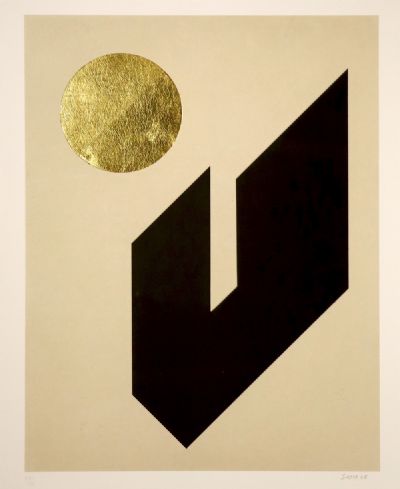 TANGRAM III, 2005 by Patrick Scott sold for €4,400 at deVeres Auctions