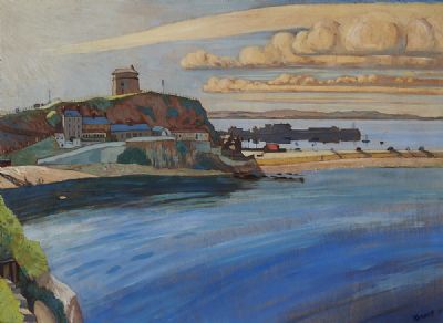 BALSCADDEN BAY, HOWTH by Harry Kernoff  at deVeres Auctions