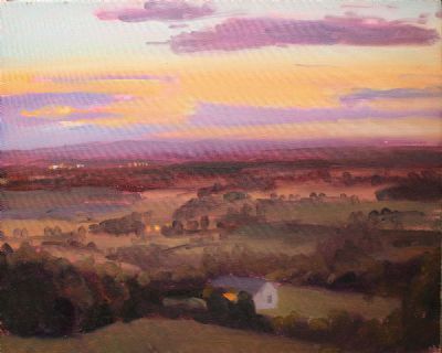 RED SKY AT NIGHT by Blaise Smith  at deVeres Auctions