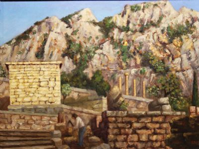 TUSCAN LANDSCAPE by Stephen McKenna  at deVeres Auctions