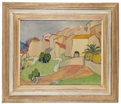 CUBIST LANDSCAPE by Mary Swanzy  at deVeres Auctions