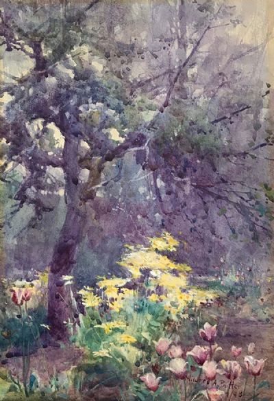 GARDEN AT KILMURRAY by Mildred Anne Butler  at deVeres Auctions