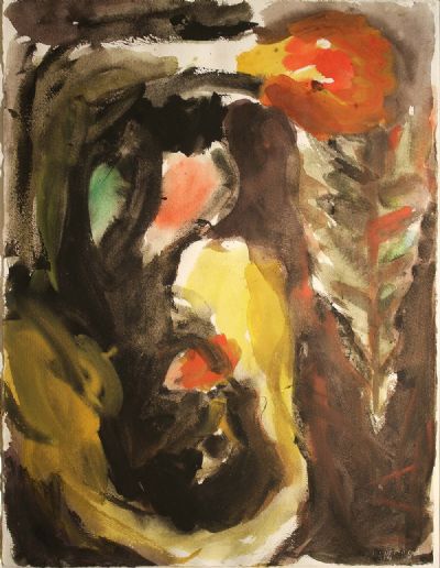 UNTITLED 27.III.85 by Georg Baselitz sold for €26,000 at deVeres Auctions