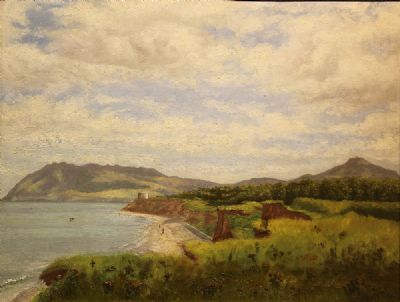 KILLINEY BEACH by Richard Thomas Moynan sold for €3,600 at deVeres Auctions