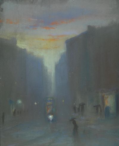 DUBLIN STREET by Lily Williams  at deVeres Auctions