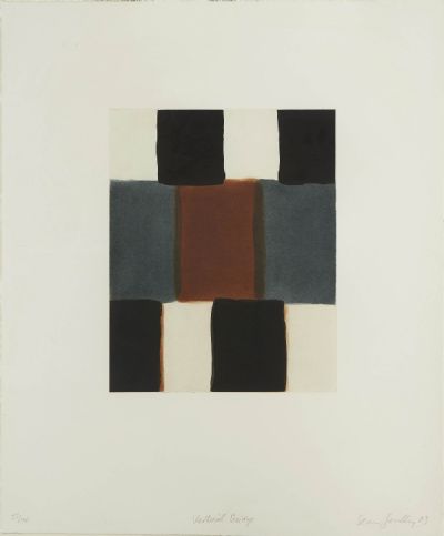 Vertical Bridge by Sean Scully  at deVeres Auctions