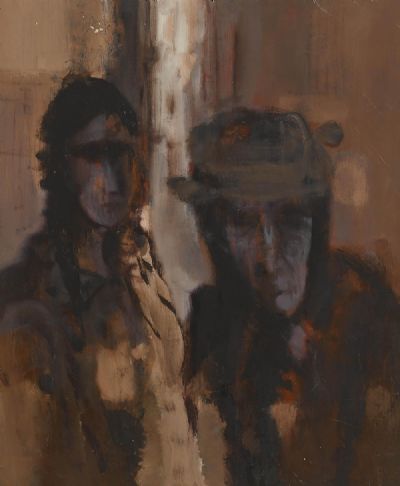 Spanish Figures by George Campbell  at deVeres Auctions