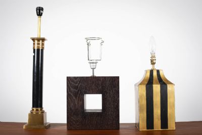 A MISCELLANEOUS QUANTITY OF LAMPS, various at deVeres Auctions