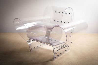 RON ARAD WELL TRANSPARENT CHAIR at deVeres Auctions