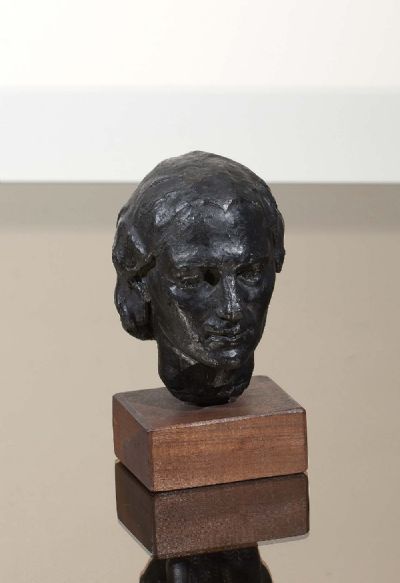 PLASTER BUST OF SHAMROCK TRENCH by Jerome Conor  at deVeres Auctions