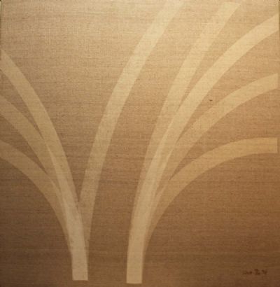 GOLD PAINTING 3/79 by Patrick Scott sold for €11,000 at deVeres Auctions