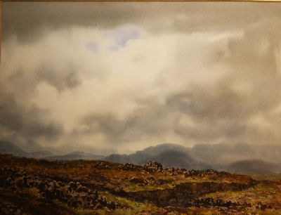CLOUD SHADOWS, HORN HEAD, CO. DONEGAL by Frank Egginton sold for €470 at deVeres Auctions