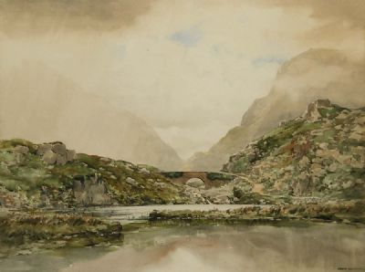 CLOUD SHADOWS, HORN HEAD, CO. DONEGAL by Frank Egginton sold for €470 at deVeres Auctions