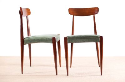 TEAK DINING CHAIRS at deVeres Auctions