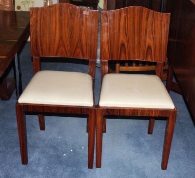 EIGHT DINING CHAIRS at deVeres Auctions