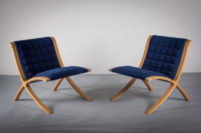A PAIR OF DANISH EASY CHAIRS by Fritz Hansen  at deVeres Auctions