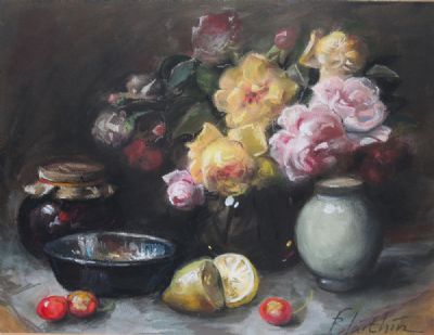 STILL LIFE by Blaithin O'Ciobhain sold for €110 at deVeres Auctions