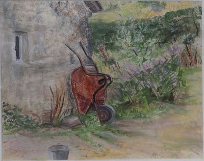 THE WHEELBARROW by Margaret Stokes  at deVeres Auctions