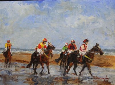 LAYTOWN RACES by Paddy Donaghy  at deVeres Auctions