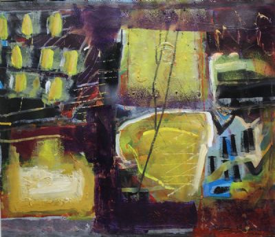ABSTRACT LANDSCAPE by Selma McCormack  at deVeres Auctions