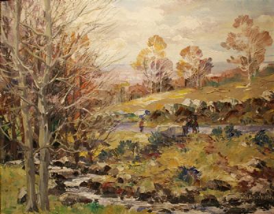 PINE FOREST by Fergus O'Ryan  at deVeres Auctions