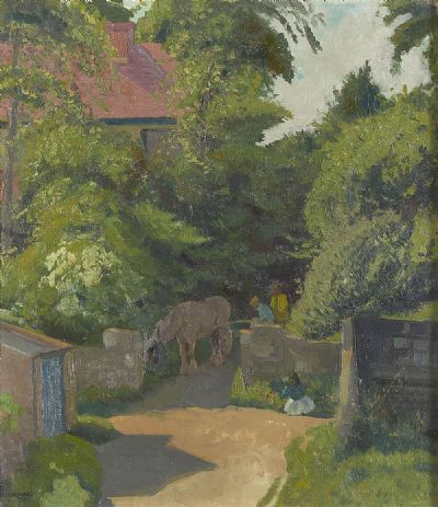 THE LANE, 385 CLONTARF ROAD, 1952 by Patrick Leonard HRHA at deVeres Auctions