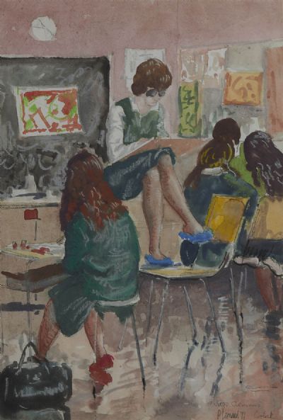 CLASSROOM, COOLOCK by Patrick Leonard  at deVeres Auctions