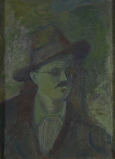 JAMES JOYCE by Anita Shelbourne RHA at deVeres Auctions