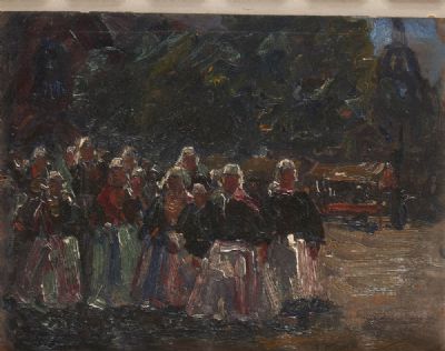 BRETON WOMEN by May Guinness  at deVeres Auctions