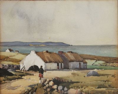 COTTAGES by Maurice Canning Wilks  at deVeres Auctions