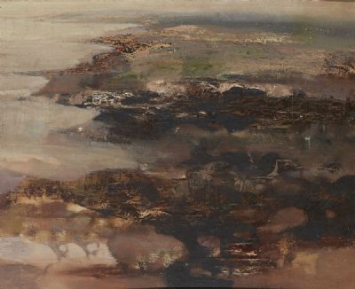 COASTAL LANDSCAPE (WEST OF IRELAND) by George Campbell  at deVeres Auctions