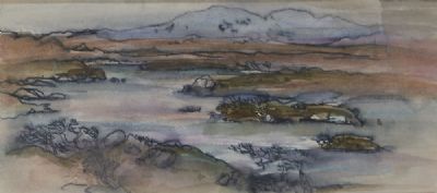 COASTAL LANDSCAPE, WEST OF IRELAND by George Campbell  at deVeres Auctions