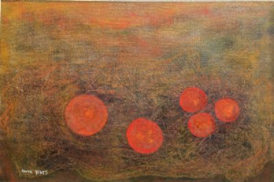 FIVE RED FRUITS by Anne Yeats  at deVeres Auctions
